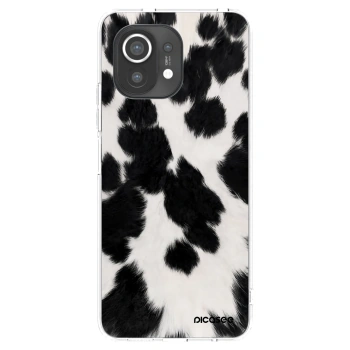 Picasee silikonski prozorni ovitek za Xiaomi Mi 11 - Black Moo