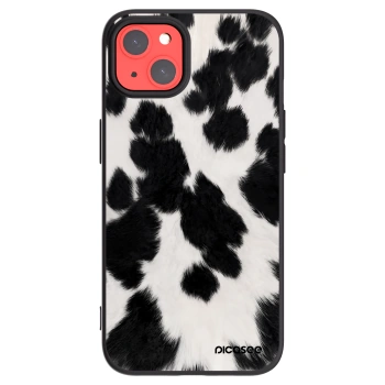 Picasee silikonski črni ovitek za Apple iPhone 13 - Black Moo