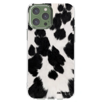 Picasee silikonski prozorni ovitek za Apple iPhone 13 Pro Max - Black Moo