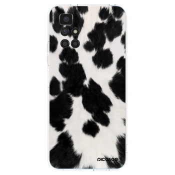 Picasee silikonski prozorni ovitek za Xiaomi Redmi 10 - Black Moo