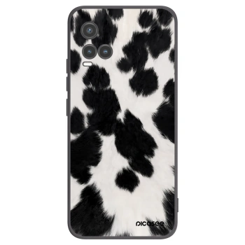 Picasee silikonski črni ovitek za Vivo Y33s - Black Moo