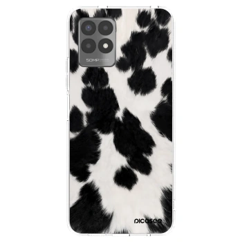 Picasee silikonski prozorni ovitek za Realme 8i - Black Moo