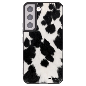 Picasee silikonski črni ovitek za Samsung Galaxy S22 5G - Black Moo