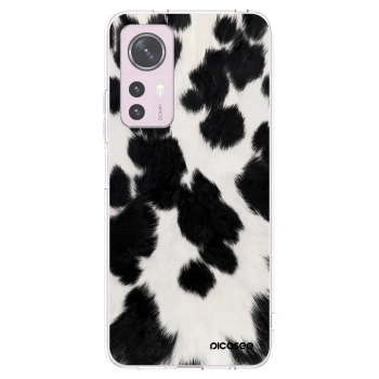 Picasee silikonski prozorni ovitek za Xiaomi 12 - Black Moo