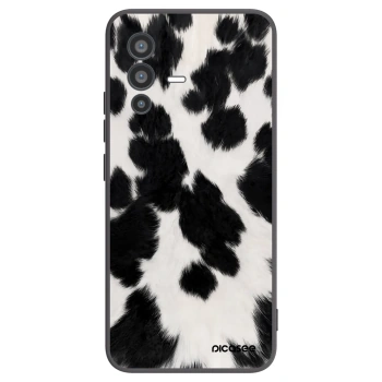 Picasee silikonski črni ovitek za Vivo V23 5G - Black Moo