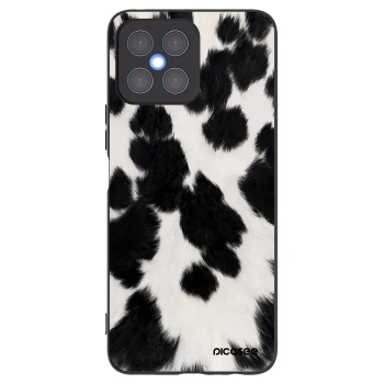 Picasee silikonski črni ovitek za Honor X8 4G - Black Moo