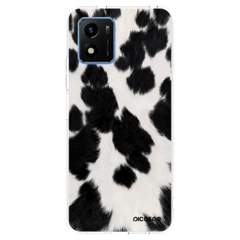 Picasee silikonski prozorni ovitek za Vivo Y01 - Black Moo