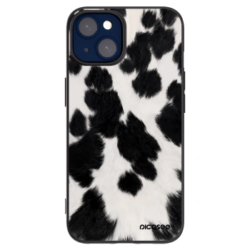 Picasee silikonski črni ovitek za Apple iPhone 14 - Black Moo