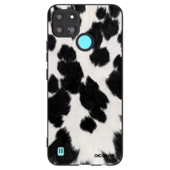 Picasee silikonski črni ovitek za Realme C21Y - Black Moo