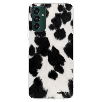 Picasee silikonski prozorni ovitek za Samsung Galaxy M13 M135F - Black Moo