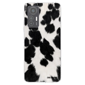 Picasee silikonski prozorni ovitek za Xiaomi 12 Lite - Black Moo