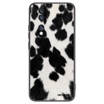 Picasee silikonski črni ovitek za Honor 70 - Black Moo