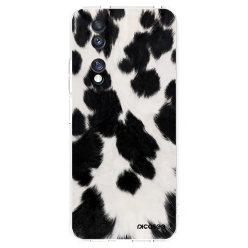 Picasee silikonski prozorni ovitek za Honor 70 - Black Moo