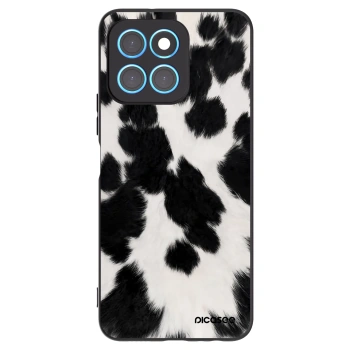 Picasee silikonski črni ovitek za Honor X8 5G - Black Moo