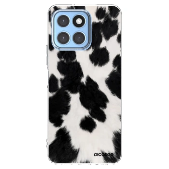 Picasee silikonski prozorni ovitek za Honor X6 - Black Moo