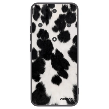Picasee silikonski črni ovitek za Honor Magic5 Lite 5G - Black Moo
