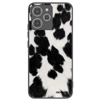 Picasee silikonski črni ovitek za Xiaomi Redmi 12 4G - Black Moo