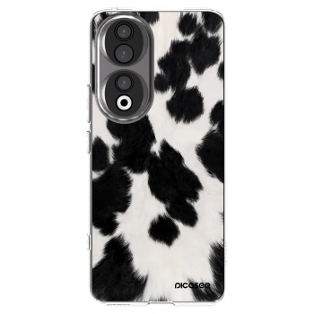 Picasee silikonski prozorni ovitek za Honor 90 5G - Black Moo