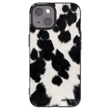 Picasee silikonski črni ovitek za Apple iPhone 15 - Black Moo