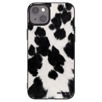 Picasee silikonski črni ovitek za Apple iPhone 15 Plus - Black Moo