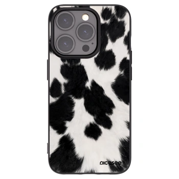 Picasee silikonski črni ovitek za Apple iPhone 15 Pro - Black Moo