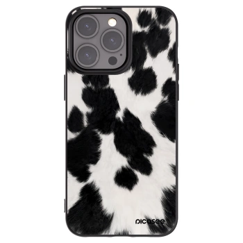 Picasee silikonski črni ovitek za Apple iPhone 15 Pro Max - Black Moo