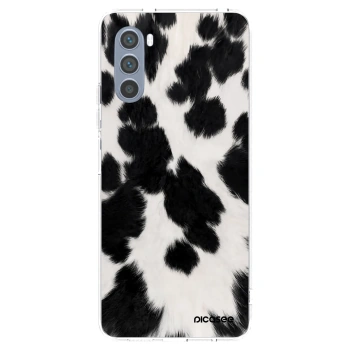 Picasee silikonski prozorni ovitek za Motorola Moto G62 - Black Moo
