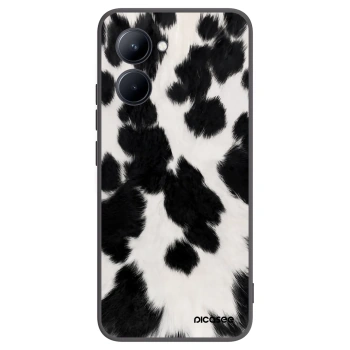 Picasee silikonski črni ovitek za Realme C33 (2023) - Black Moo