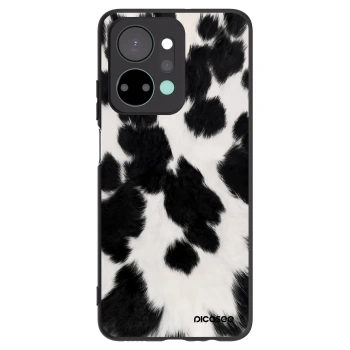 Picasee silikonski črni ovitek za Honor X7a - Black Moo