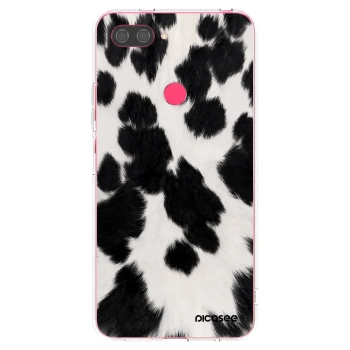 Picasee silikonski prozorni ovitek za Xiaomi Mi 8 Lite - Black Moo