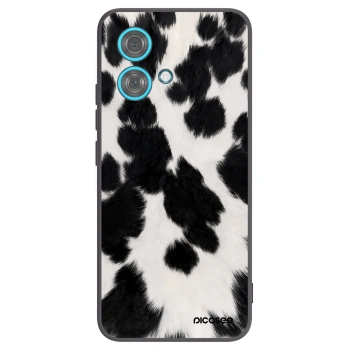 Picasee silikonski črni ovitek za Motorola Edge 40 Neo - Black Moo