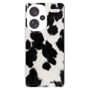 Picasee silikonski prozorni ovitek za Xiaomi Redmi Note 13 Pro+ 5G - Black Moo