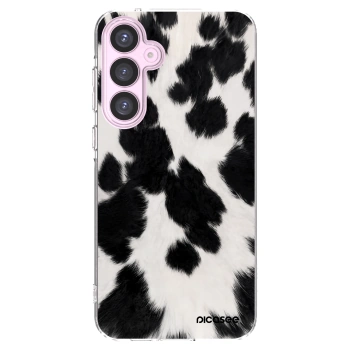 Picasee silikonski prozorni ovitek za Samsung Galaxy A55 5G A556B - Black Moo