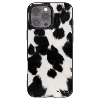 Picasee silikonski črni ovitek za Apple iPhone 16 Pro Max - Black Moo