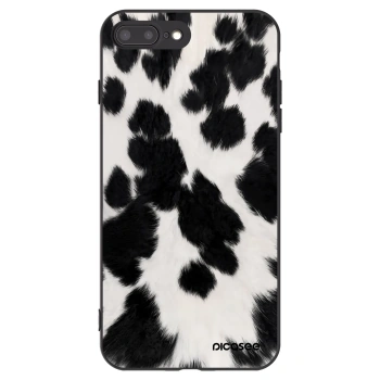 Picasee silikonski črni ovitek za Apple iPhone 7 Plus - Black Moo