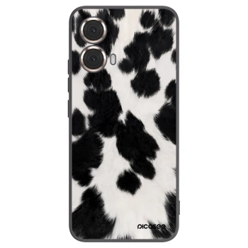Picasee silikonski črni ovitek za Motorola Moto G85 - Black Moo