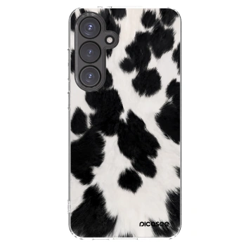 Picasee silikonski prozorni ovitek za Samsung Galaxy S24 FE S721B - Black Moo