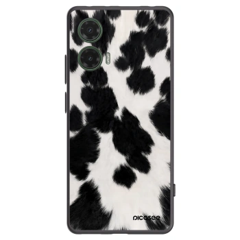 Picasee silikonski črni ovitek za Motorola Moto G35 5G - Black Moo