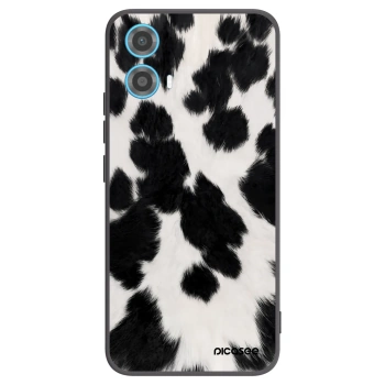 Picasee silikonski črni ovitek za Motorola Moto G34 5G - Black Moo