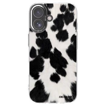 Picasee silikonski prozorni ovitek za Apple iPhone 17 - Black Moo