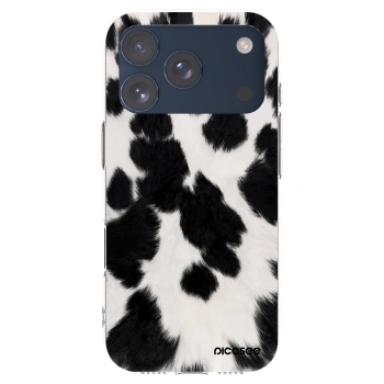 Picasee silikonski prozorni ovitek za Apple iPhone 17 Pro - Black Moo