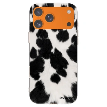 Picasee silikonski prozorni ovitek za Apple iPhone 17 Pro Max - Black Moo