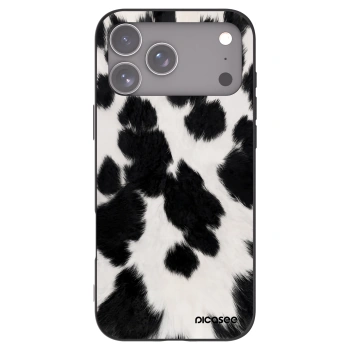 Picasee silikonski črni ovitek za Apple iPhone 17 Pro Max - Black Moo