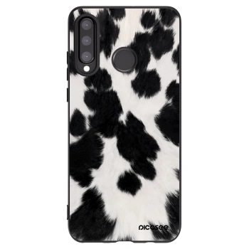 Picasee silikonski črni ovitek za Huawei P30 Lite - Black Moo