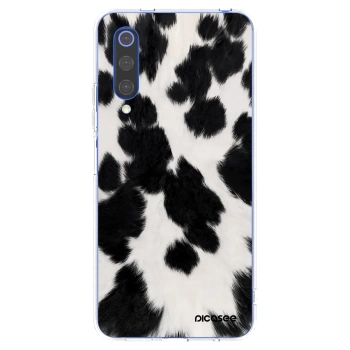 Picasee silikonski prozorni ovitek za Xiaomi Mi 9 SE - Black Moo