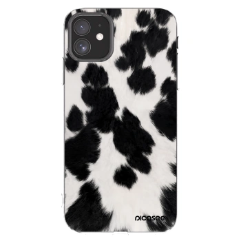 Picasee silikonski prozorni ovitek za Apple iPhone 11 - Black Moo