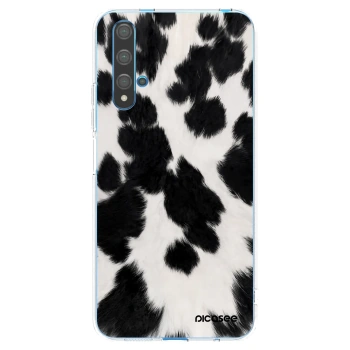 Picasee silikonski prozorni ovitek za Huawei Nova 5T - Black Moo