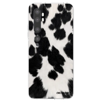 Picasee silikonski prozorni ovitek za Xiaomi Mi Note 10 (Pro) - Black Moo
