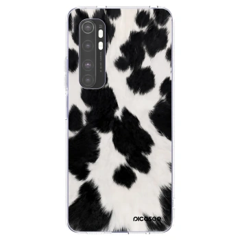 Picasee silikonski prozorni ovitek za Xiaomi Mi Note 10 Lite - Black Moo