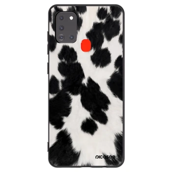 Picasee silikonski črni ovitek za Samsung Galaxy A21s - Black Moo
